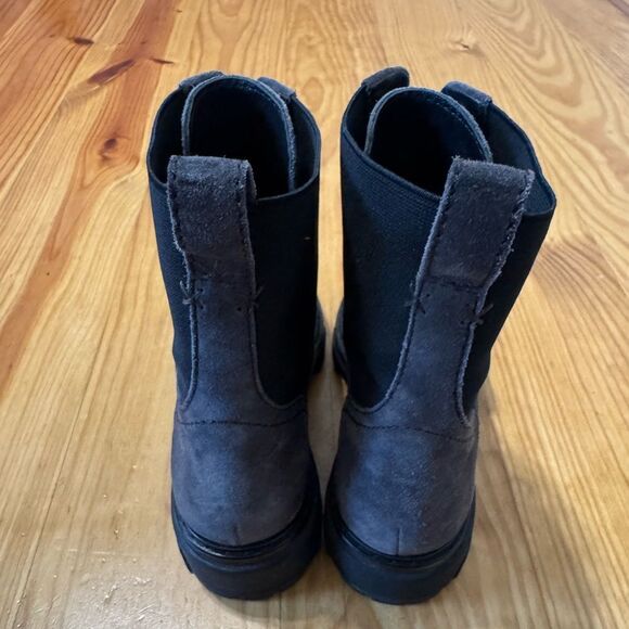 Rag & Bone Shiloh Asphalt Suede Boots Women’s Size: 37.5 (US 7-7.5) - Picture 6 of 13